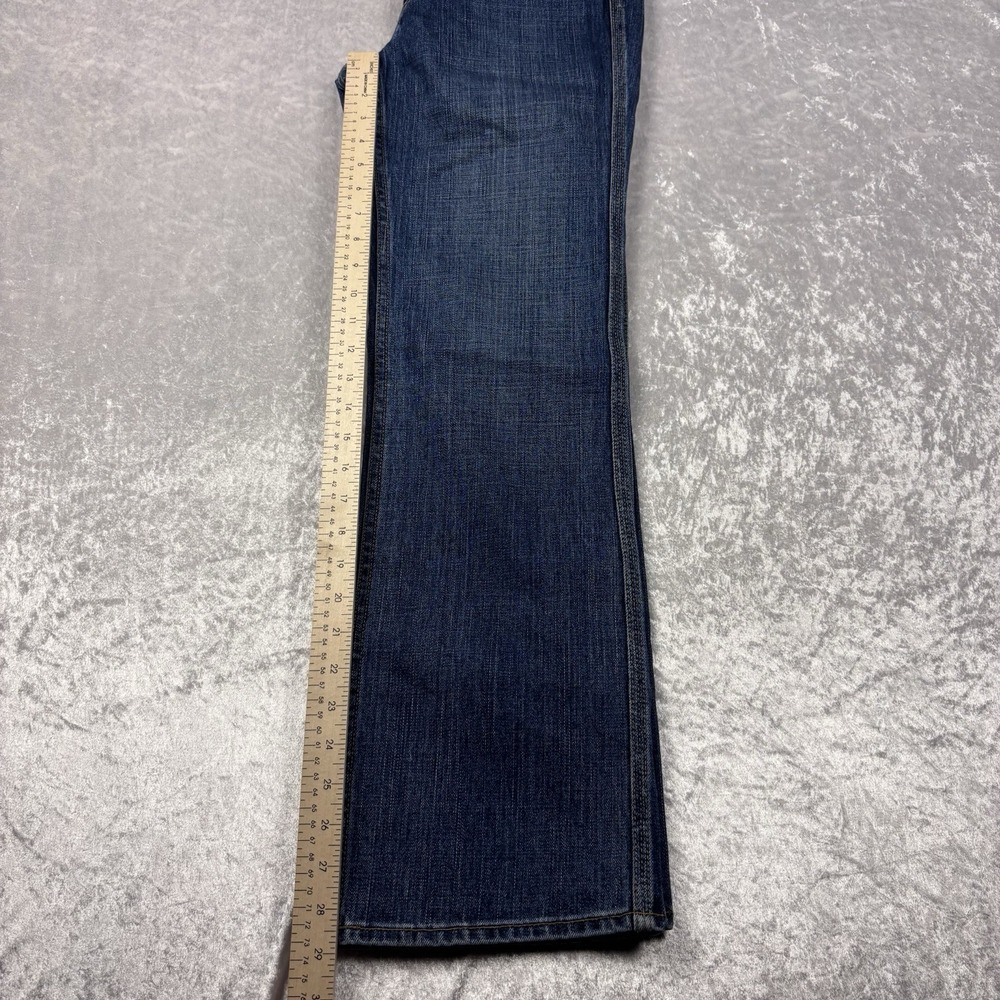 GAP Women's Size 4R Low Rise Capri Stretch Denim medium Wash Blue Jeans - Picture 6 of 9